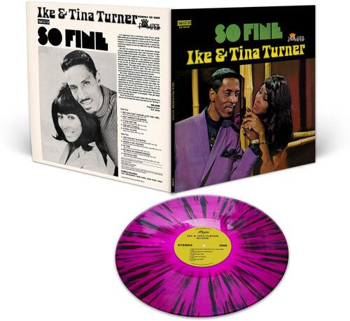 Ike & Tina Turner - So Fine [Purple & Black Splatter]  (New Vinyl LP)