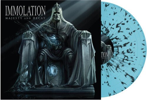Immolation -  Majesty and Decay [Blue w/ Black Splatter Vinyl]   (New Vinyl LP)
