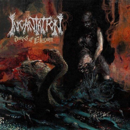 Incantation - Dirges of Elyzium [Orange / Black Marble Vinyl]   (New Vinyl LP)