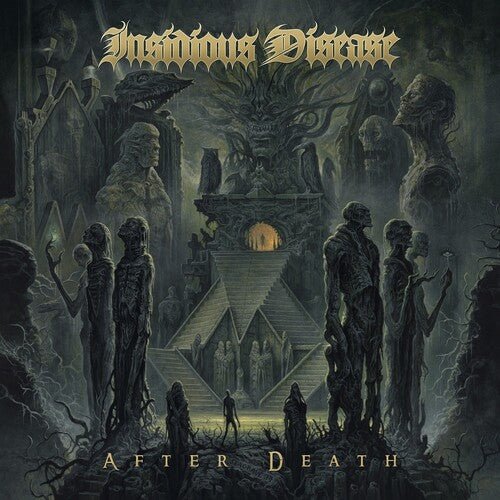 Insidious Disease - After Death [Olive/ Mustard Swirl]  (New Vinyl LP)