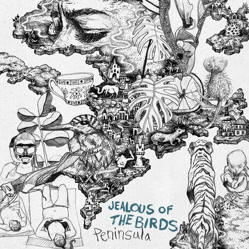 Jealous of the Birds - Peninsula [Blue Vinyl]  (New Vinyl LP)