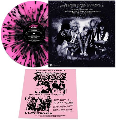 Jetboy - Feel The Shake [Pink / Black Splatter Vinyl]  (New Vinyl LP)