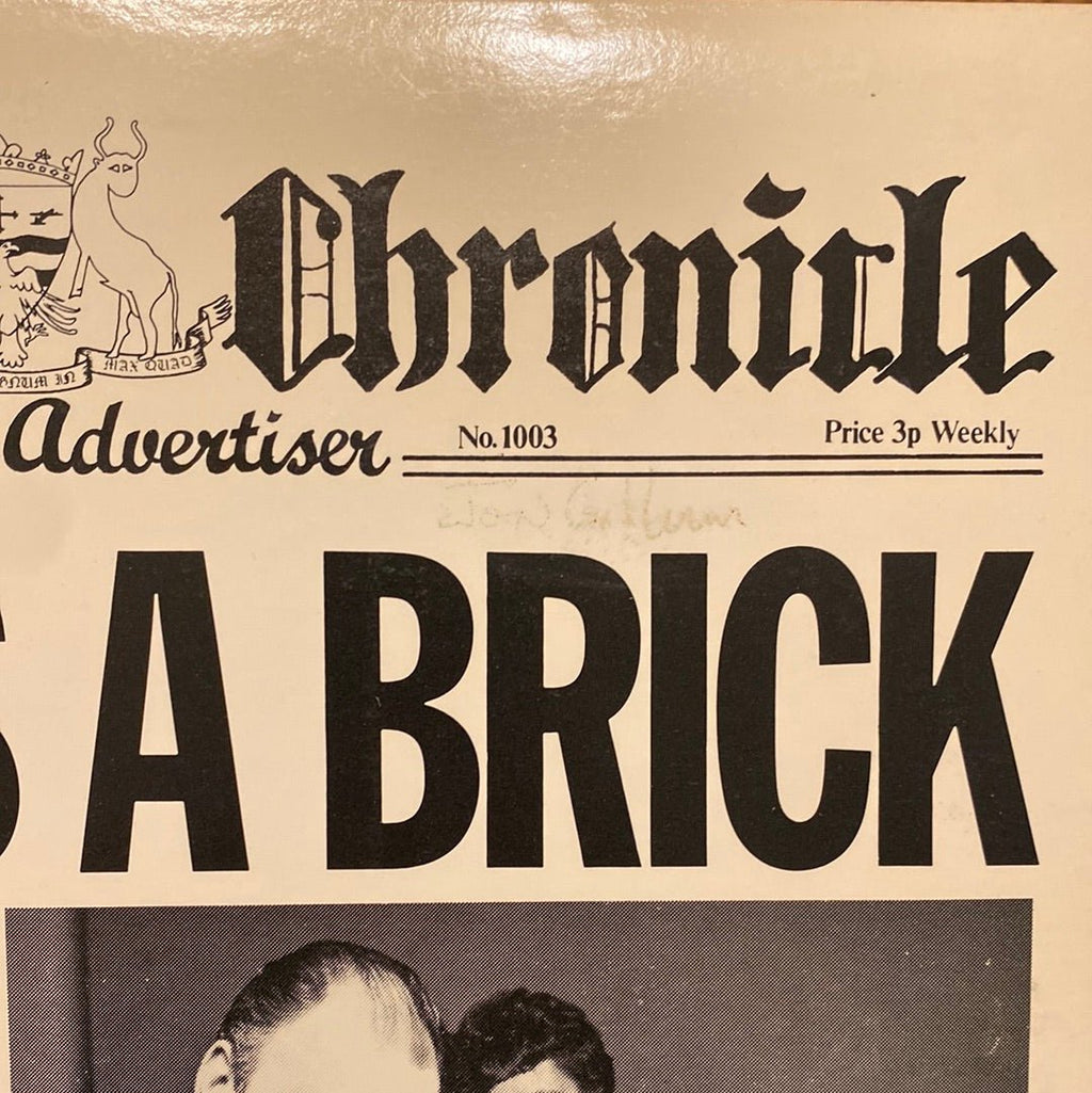 Jethro Tull - Thick As A Brick  (Used Vinyl LP)