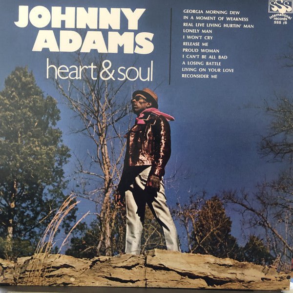Johnny Adams - Heart & Soul [Transparent Blue]  (New Vinyl LP)