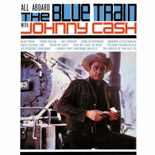 Johnny Cash - All Aboard The Blue Train With Johnny Cash  (New Vinyl LP)