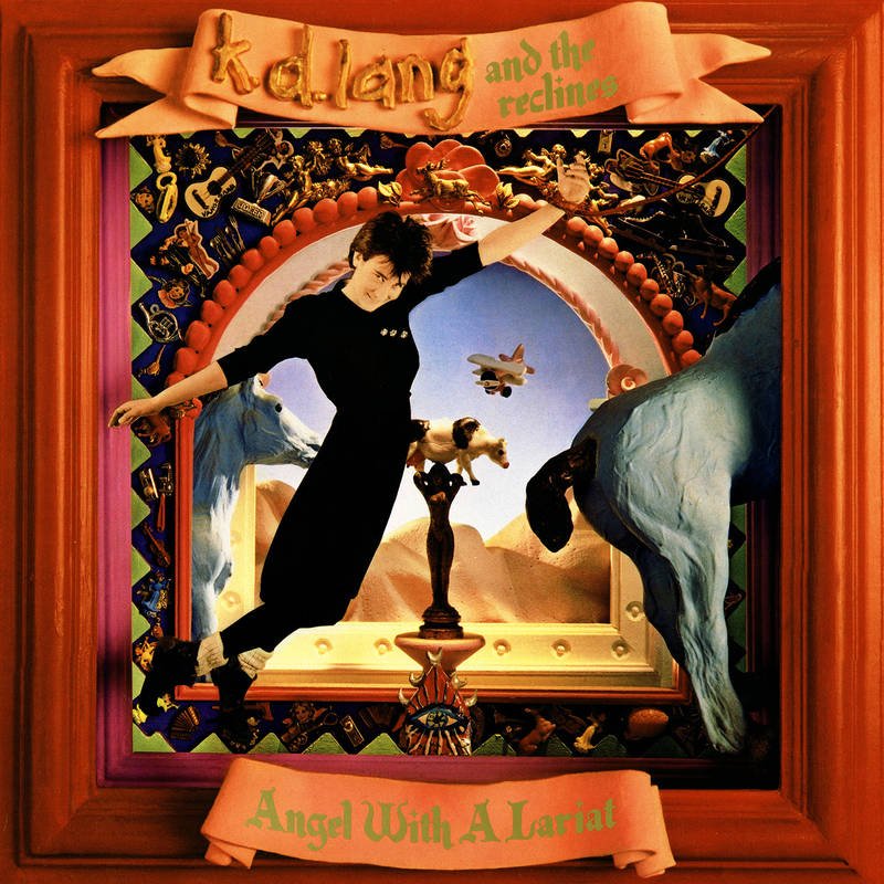 K.D. Lang & The Reclines - Angel With A Lariat [Translucent Red]   (New Vinyl LP)