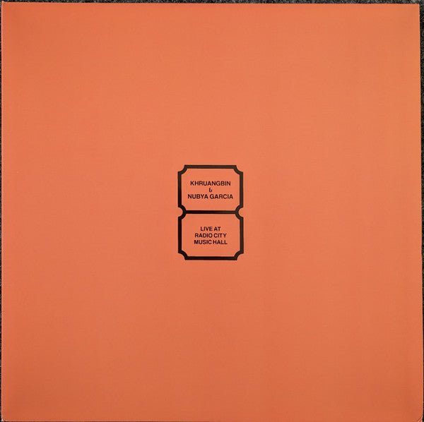 Khruangbin & Nubya Garcia - Live At Radio City Music Hall  (New Vinyl LP)