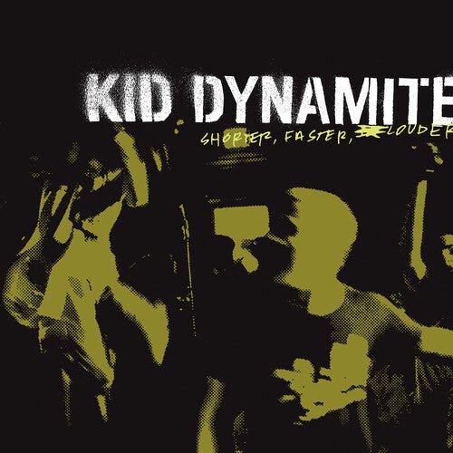 Kid Dynamite - Shorter Faster Louder [Clear w/ Black Vinyl]  (New Vinyl LP)