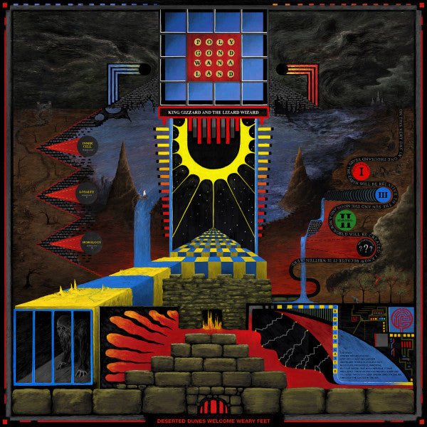 King Gizzard and the Lizard Wizard - Polygondwanaland [4 Way Colored Vinyl]   (New Vinyl LP)