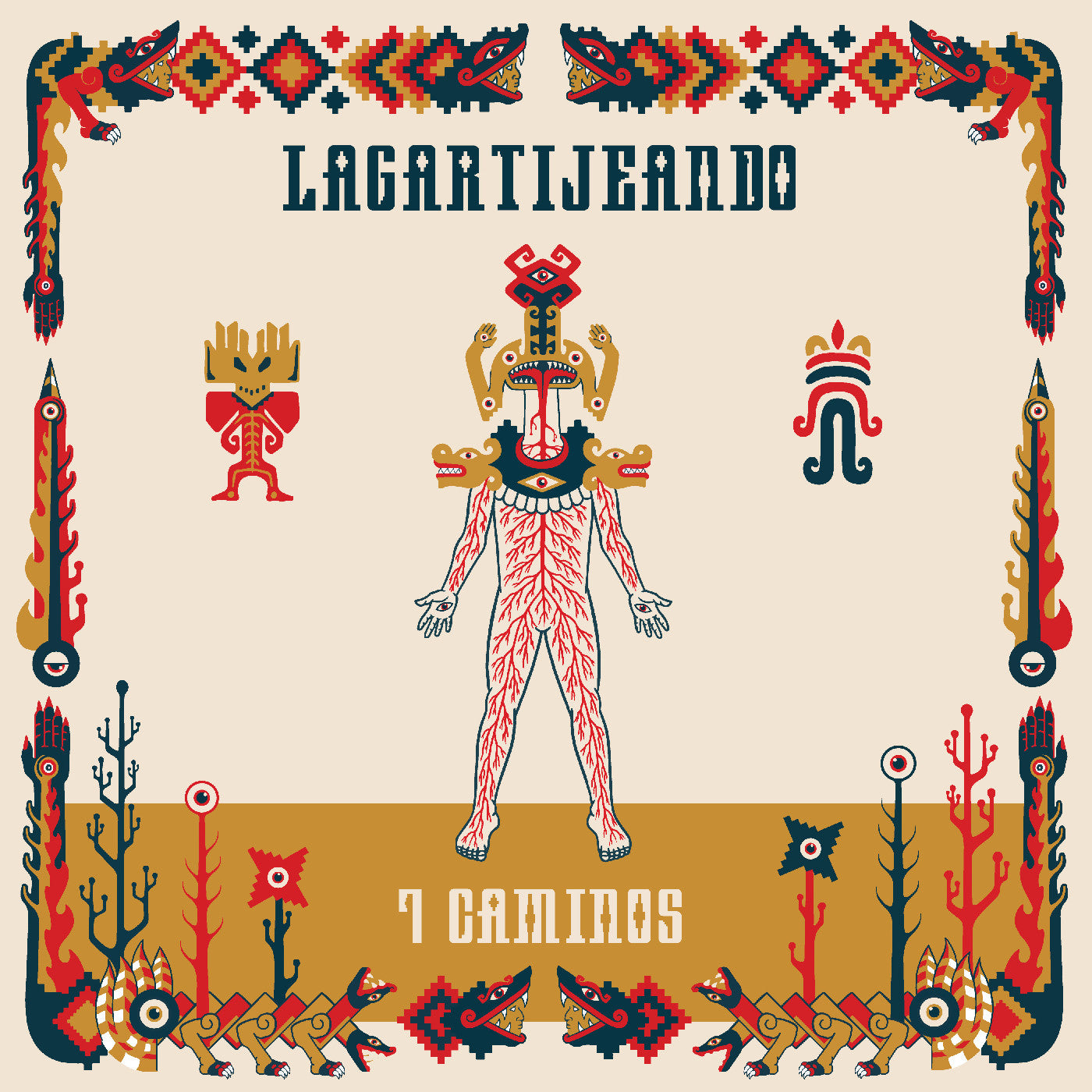 Lagartijeando - 7 Caminos ((Vinyl))