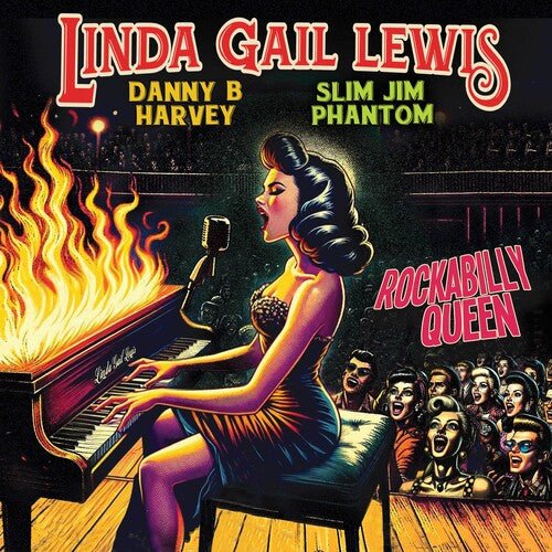 Linda Gail Lewis - Rockabilly Queen [Pink Vinyl]  (New Vinyl LP)