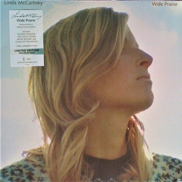 Linda McCartney - Wide Prairie [Milk/Blue Vinyl]  (New Vinyl LP)