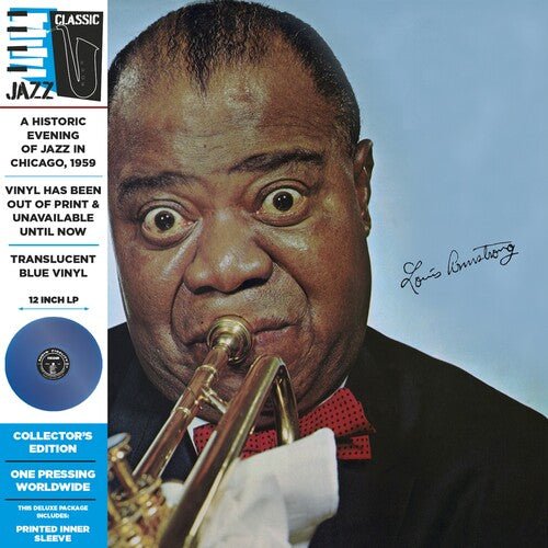 Louis Armstrong - The Definitive Album by Louis Armstrong [Blue Vinyl]  (New Vinyl LP)
