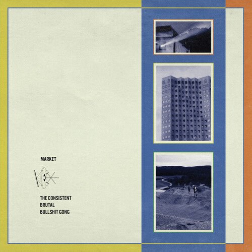 Market - The Consistent Brutal Bullshit Gong [Transparent Dark Blue Vinyl]  (New Vinyl LP)