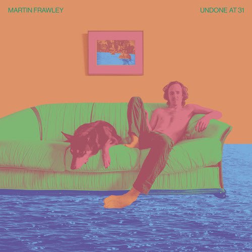 Martin Frawley - Undone at 31 [Blue/White Marble Vinyl]  (New Vinyl LP)