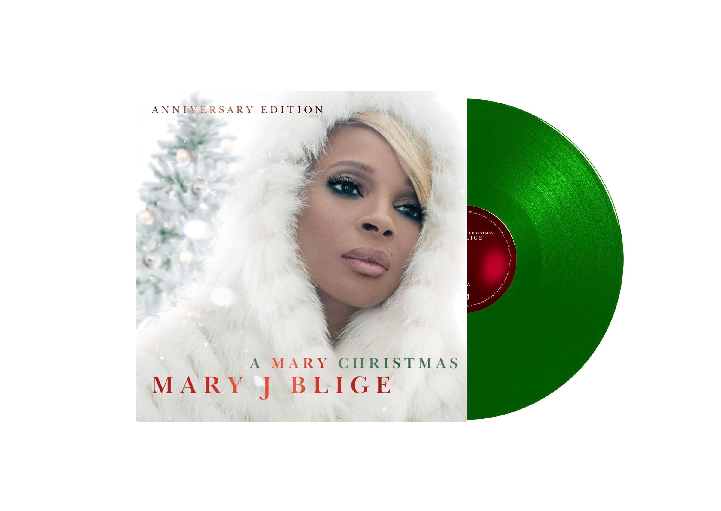 Mary J. Blige - A Mary Christmas (Anniversary Edition) [Translucent Green 2 LP] ((Vinyl))