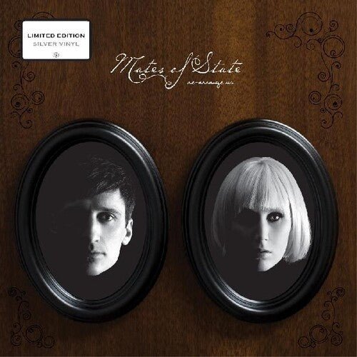 Mates of State - Re-arrange Us [Silver Vinyl]   (New Vinyl LP)