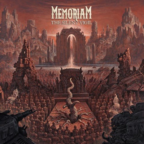 Memoriam - The Silent Vigil [Red with Black Splatter]  (New Vinyl LP)