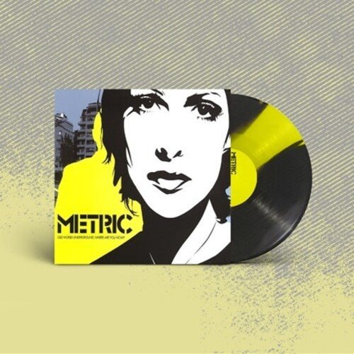 Metric - Old World Underground, Where Are You Now? [Yellow & Black Vinyl]  (New Vinyl LP)