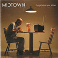 Midtown - Forget What You Know [Red & Black Swirl Vinyl]  (New Vinyl LP)
