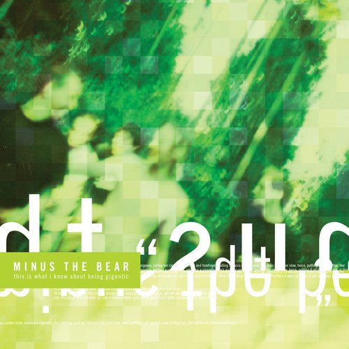 Minus the Bear - This is What I Know About Being Gigantic [Coke Bottle Clear Vinyl]  (New Vinyl LP)