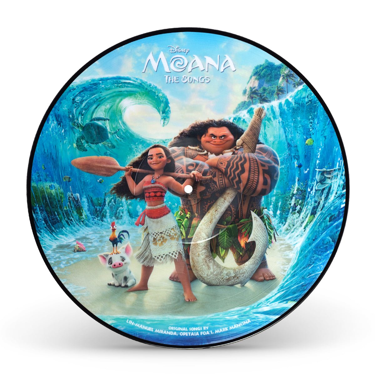 Moana: The Songs - Songs From the Motion Picture [Picture Disc]  (New Vinyl LP)