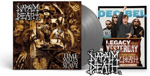 Napalm Death - Time Waits For No Slave (Decibel Edition on Black Ice Vinyl)  (New Vinyl LP)