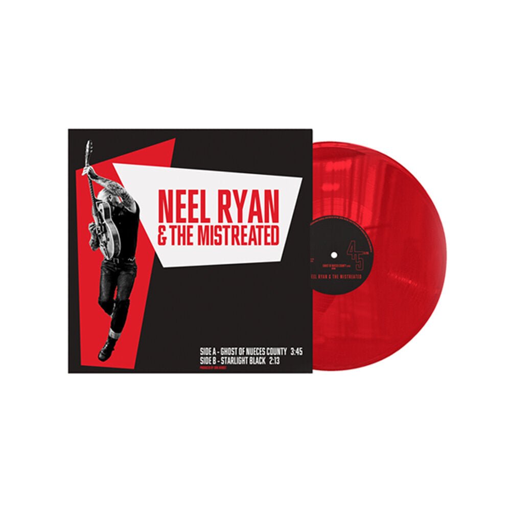 Neel Ryan & The Mistreated - Ghost of Nueses County 12" Single  (New Vinyl LP)