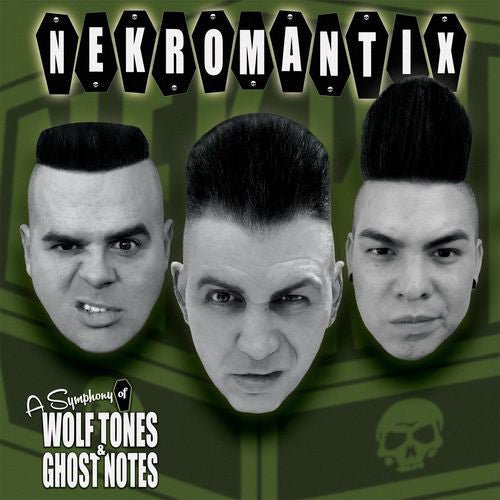 Nekromantix - A Symphony of Wolf Tones & Ghost Notes [Trans Green]  (New Vinyl LP)