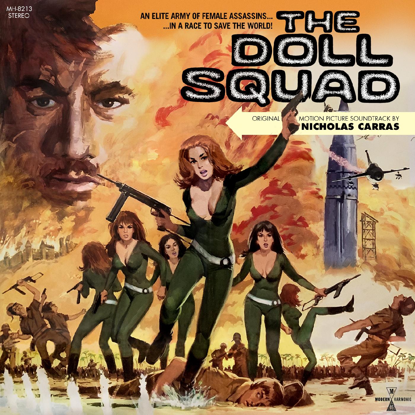 Nicholas Carras - The Doll Squad Original Motion Picture Soundtrack (TRANSPARENT GREEN VINYL) ((Vinyl))