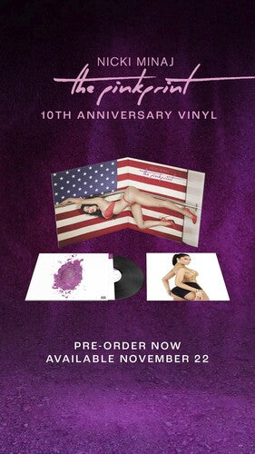 Nicki Minaj - The Pinkprint [Explicit Content] (10th Anniversary Edition, Gatefold LP Jacket) (2 Lp's) ((Vinyl))