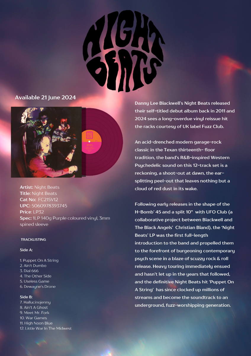 Night Beats - Night Beats (Purple Vinyl) ((Vinyl))