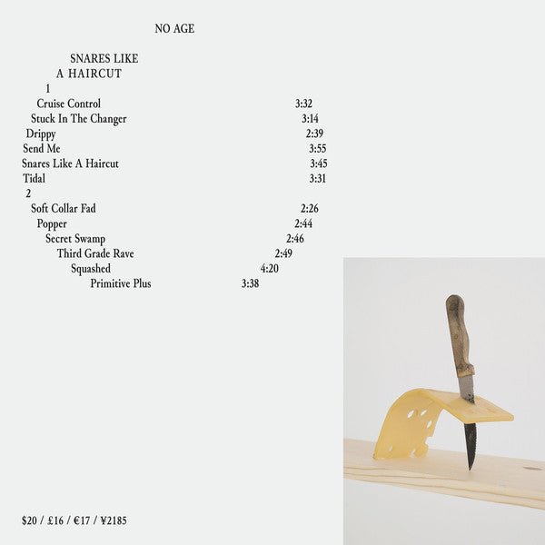 No Age - Snares Like A Haircut  (New Vinyl LP)