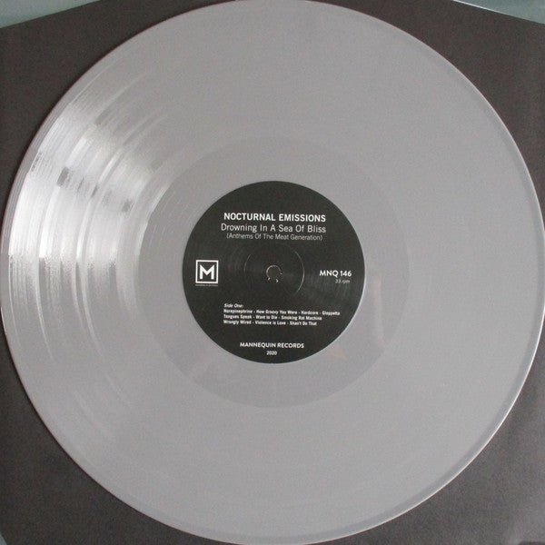 Nocturnal Emissions - Drowning In A Sea Of Bliss [Grey Vinyl]  (New Vinyl LP)