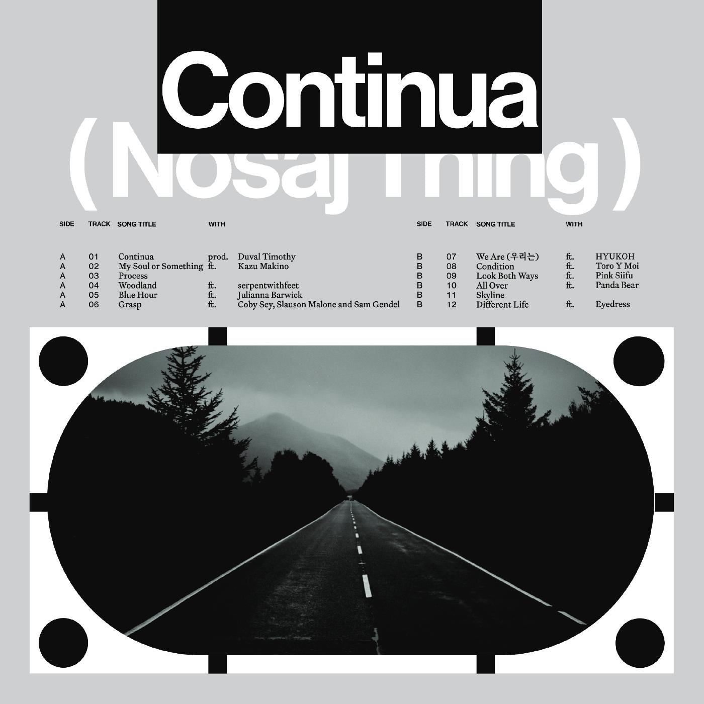 Nosaj Thing - Continua ((Vinyl))