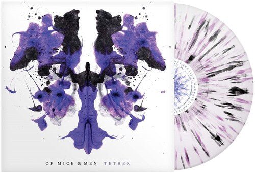 Of Mice & Men - Tether [White Purple & Black Splatter]   (New Vinyl LP)