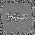 Oozing Wound - We Cater To Cowards [Silver Vinyl]  (New Vinyl LP)