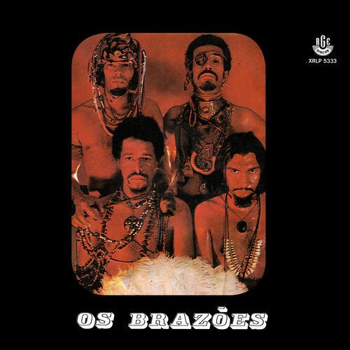 Os Brazões - Os Brazoes [Orange Splatter Vinyl]   (New Vinyl LP)