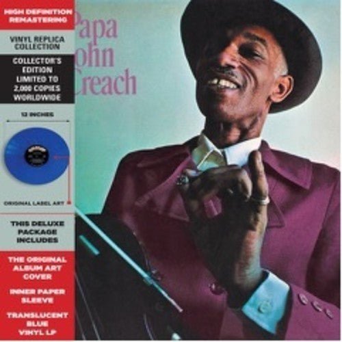 Papa John Creach - Papa John Creach [Blue Vinyl]  (New Vinyl LP)