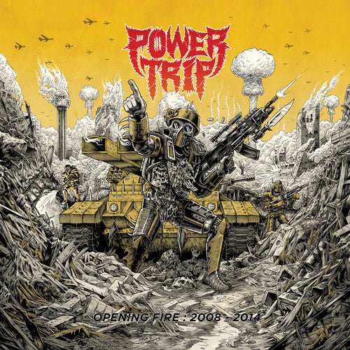 Power Trip - Opening Fire: 2008-2014 [Yellow Vinyl]  (New Vinyl LP)