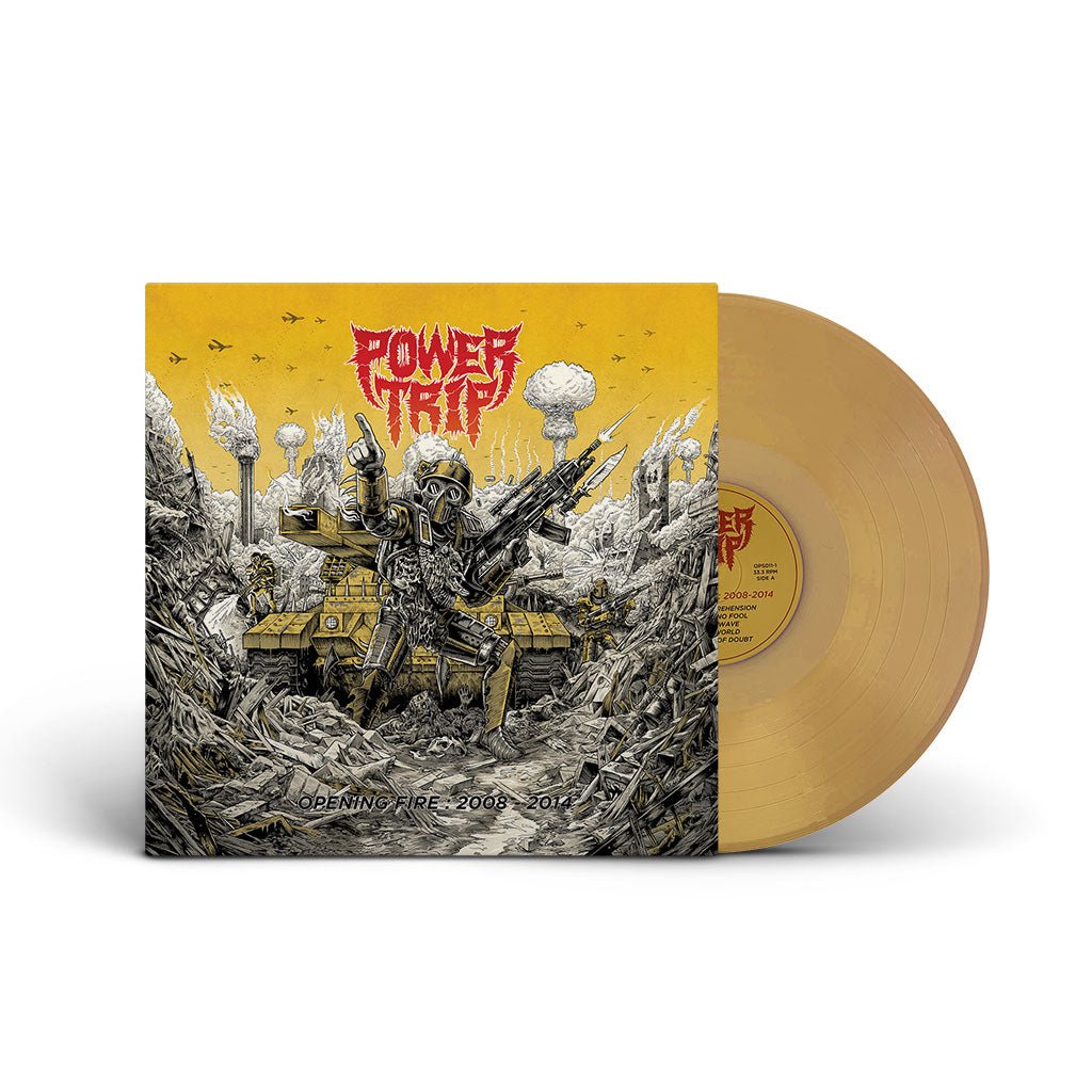 Power Trip - Opening Fire: 2008-2014 [Yellow Vinyl]  (New Vinyl LP)