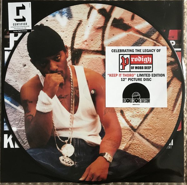 Prodigy of Mobb Deep - Keep It Thoro 12" Picture Disc (New Vinyl LP)