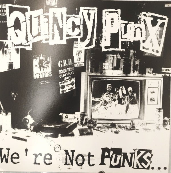 Quincy Punx - We're Not Punks...but We Play Them On TV  (New Vinyl LP)