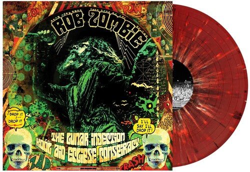 Rob Zombie - The Lunar Injection Kool Aid Eclipse Conspiracy [Red w/ Black & White Splatter  (New Vinyl LP)