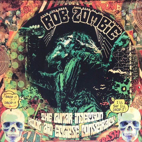 Rob Zombie - The Lunar Injection Kool Aid Eclipse Conspiracy [Red w/ Black & White Splatter  (New Vinyl LP)
