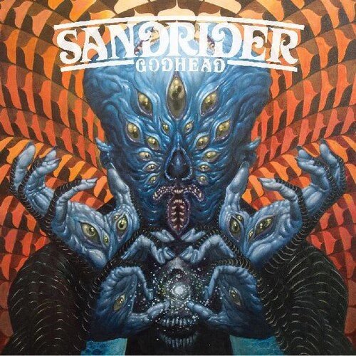 Sandrider - Godhead [Orange & Charcoal Hand-Pour Vinyl]  (New Vinyl LP)