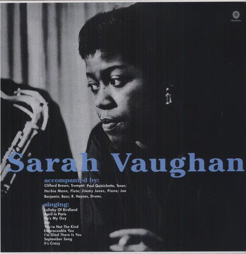 Sarah Vaughan - With Clifford Brown  (New Vinyl LP)