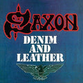 Saxon - Denim And Leather [Red w/ Black Splatter Vinyl]  (New Vinyl LP)
