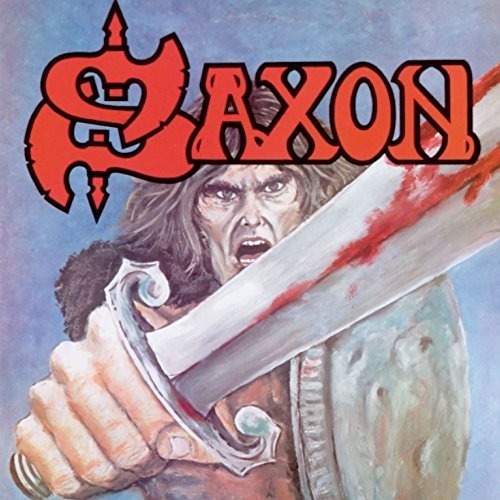 Saxon - Saxon [Blue W/ Red Splatter]  (New Vinyl LP)
