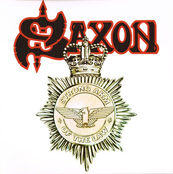 Saxon - Strong Arm of the Law [White Splatter Vinyl]  (New Vinyl LP)